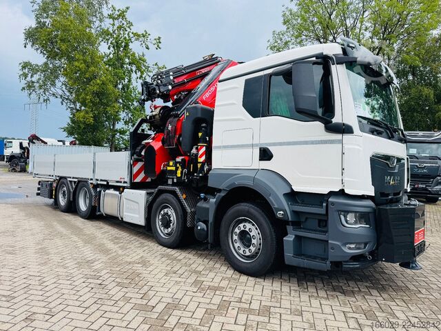 LKW mit Pritsche (offen) MAN MAN TGS 35.520 mit F805R.2.7 L436 TECHNO NEU