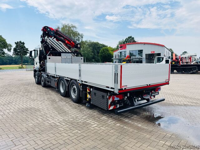 LKW mit Pritsche (offen) MAN MAN TGS 35.520 mit F805R.2.7 L436 TECHNO NEU