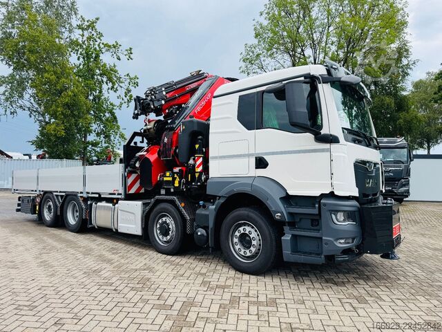 LKW mit Pritsche (offen) MAN MAN TGS 35.520 mit F805R.2.7 L436 TECHNO NEU