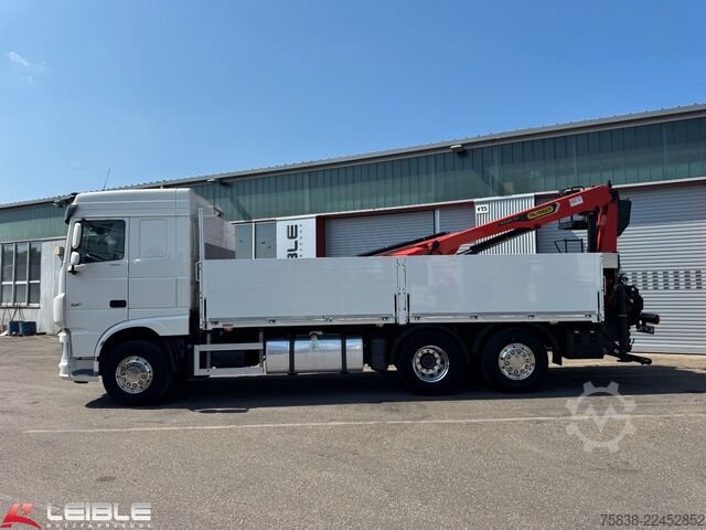 Grúa montada en camión DAF XF 480*Palfinger Kran*Lift/Lenkachse*394 TKM*