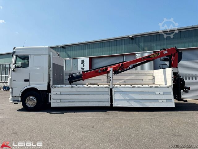 Tovornjak s ploščadjo DAF XF 480*Palfinger Kran*Lift/Lenkachse*394 TKM*