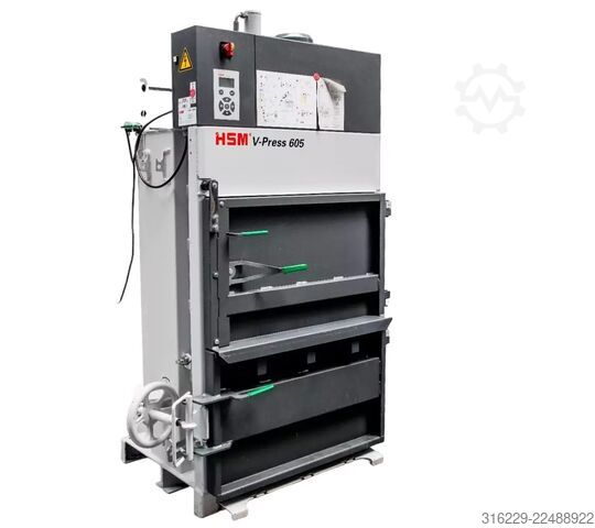 Prensa para papel reciclado HSM V-Press 605 HSM HSM V-Press 605