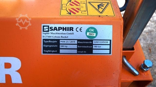 Barredora de calzadas SAPHIR Kehrmaschine Saphir