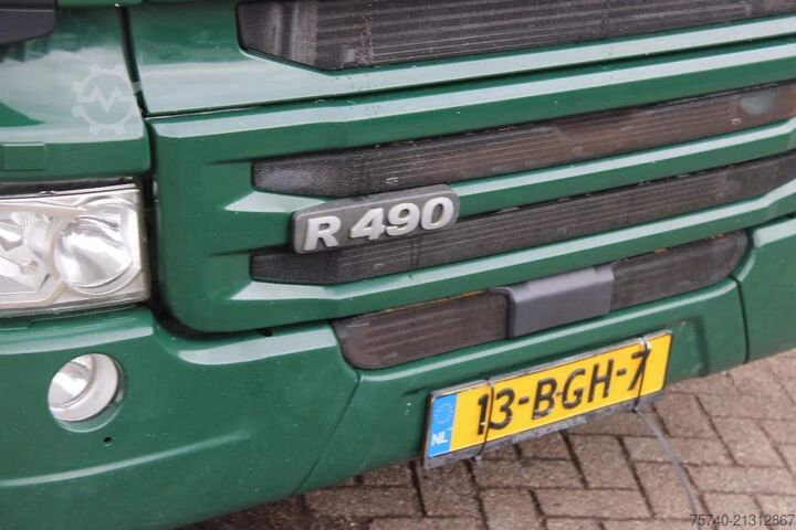 Refrigerated/freezer transport Scania R490 + 6X2 + EURO 6 + heating truck/ flowers FU...