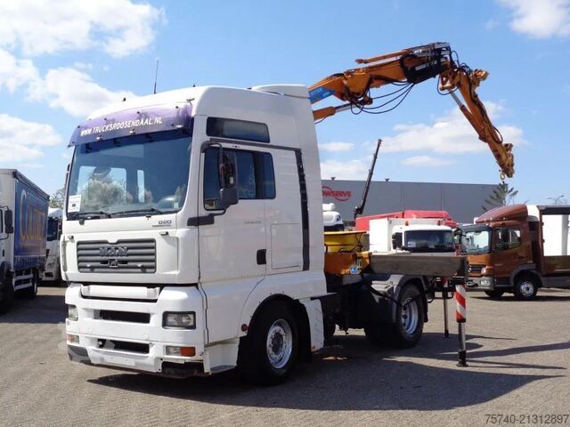 Kamion kran MAN TGA 18.430 Effer 20600 24m + FLYJIB + winch + l...