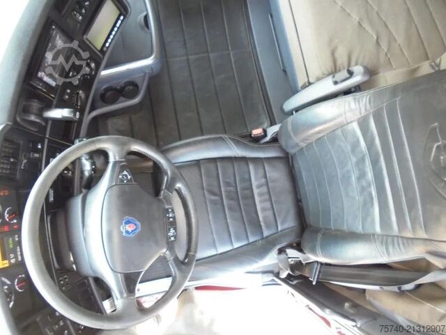 נגרר פלטפורמה Scania R730 V8 + Euro 5 + Loglift 115Z + 6X4