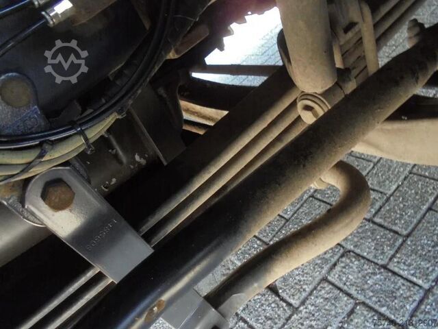 Rimorchio della piattaforma Scania R730 V8 + Euro 5 + Loglift 115Z + 6X4