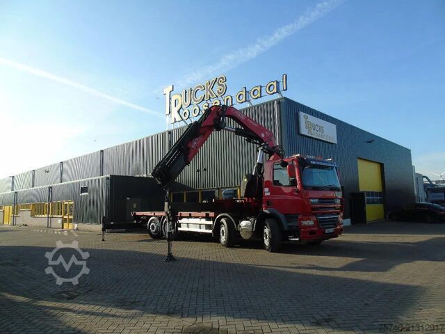 Tovornjak z žerjavom DAF CF 85.510 + FASSI 80TON 6x + 8X2 + EURO 5 + REMOTE