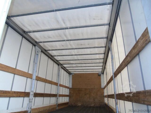 Curtain sided Mercedes-Benz Axor 1829 + euro 5 + lift + manual
