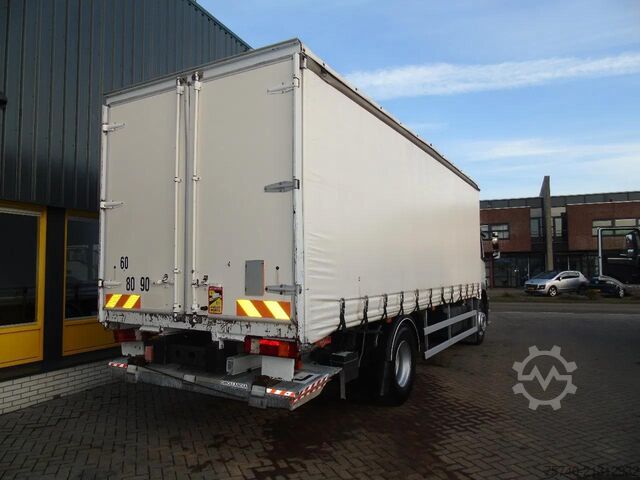 Curtain sided Mercedes-Benz Axor 1829 + euro 5 + lift + manual