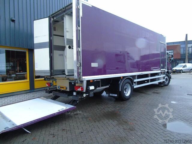 Refrigerated/freezer transport Scania P230 LOW KLM +  CARRIER + LOADLIFT +