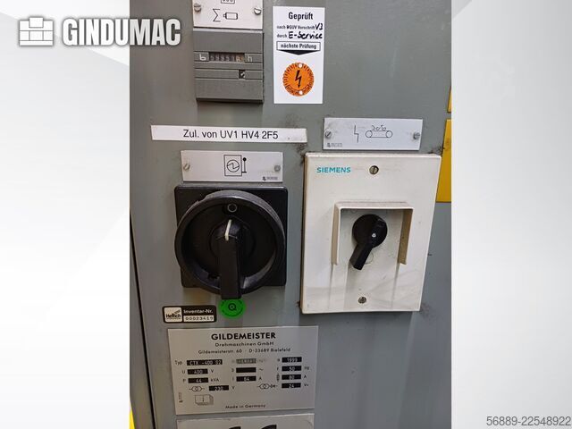 Gildemeister CTX400 Série 2 (1999) Gildemeister CTX400 Serie2 (1999)