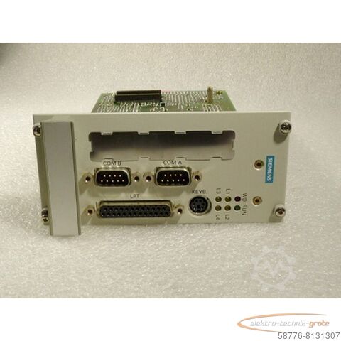  Siemens Sicomp SMP16-CPU 050 CPU - Modul 6AR1001-1BA10-0AA0