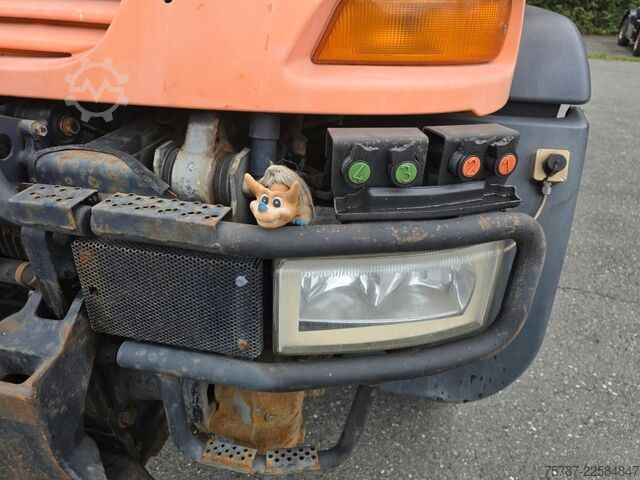 Overig UNIMOG U 500 3-Seiten-Kipper mit Kran PK 9501