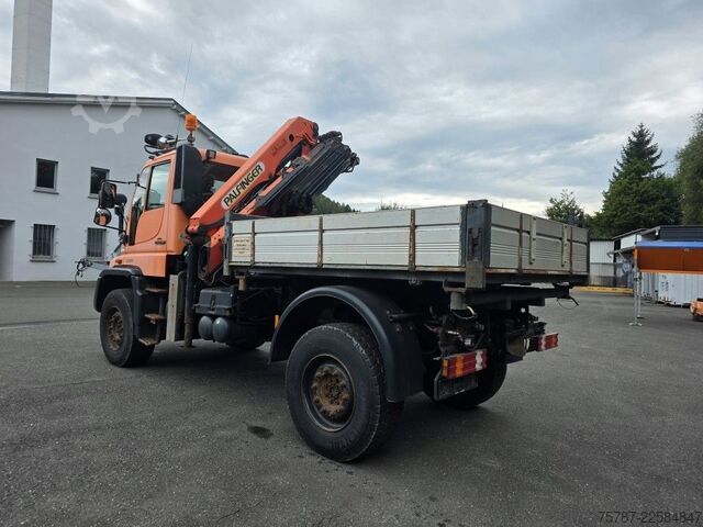 Overig UNIMOG U 500 3-Seiten-Kipper mit Kran PK 9501