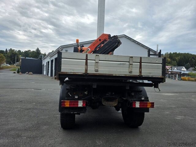 Overig UNIMOG U 500 3-Seiten-Kipper mit Kran PK 9501