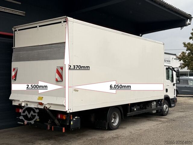 Vrachtwagen met bakwagen MAN TGL 8.190 Klima Tempomat Motorbremse 6,05m LBW