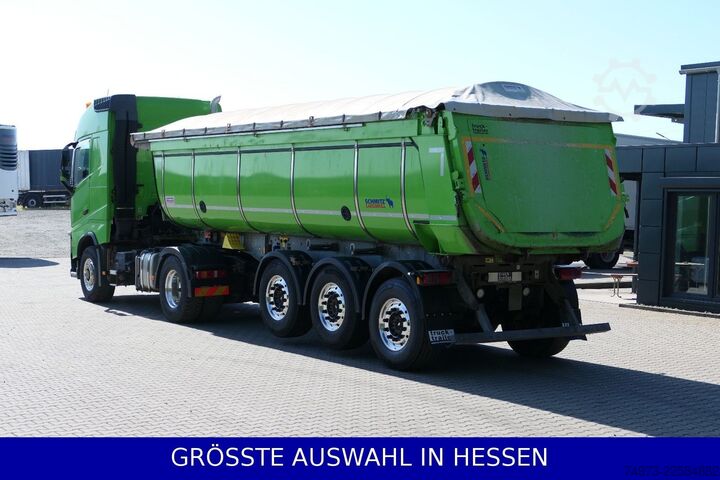 Semi-reboque basculante SCHMITZ CARGOBULL Stahlmulde 25m³ el.Verdeck Thermo 2xLift ¤459.-m