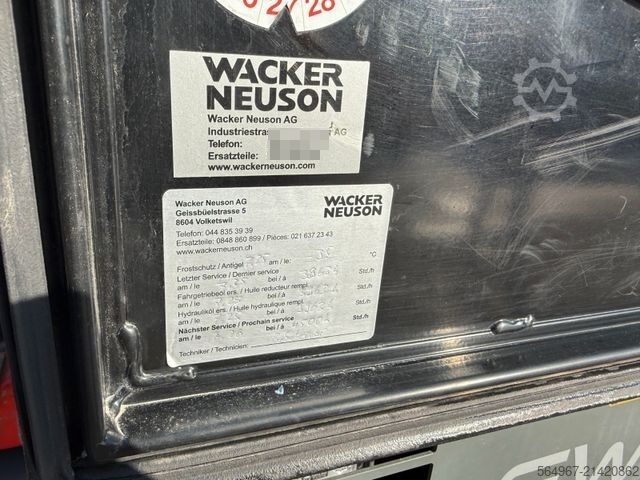 Ekskavator me rrota WACKER Neuson EW 65 Powertilt 30 km/h ZSA VOLL!