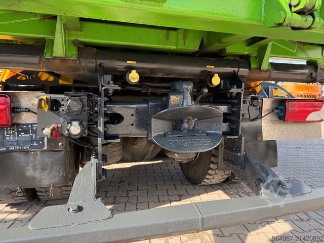 Tresidig tippbil SCANIA G450 Kipper Kran Atlas 206.3E AHK Bordmatic FUNK