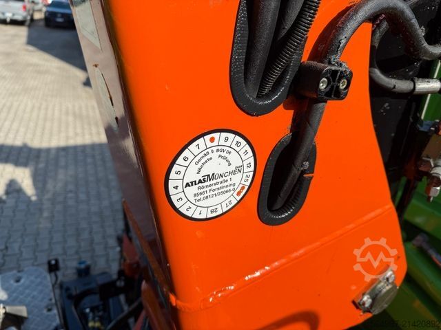 Tresidig tippbil SCANIA G450 Kipper Kran Atlas 206.3E AHK Bordmatic FUNK