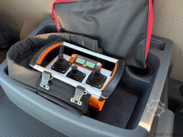 Tresidig tippbil SCANIA G450 Kipper Kran Atlas 206.3E AHK Bordmatic FUNK