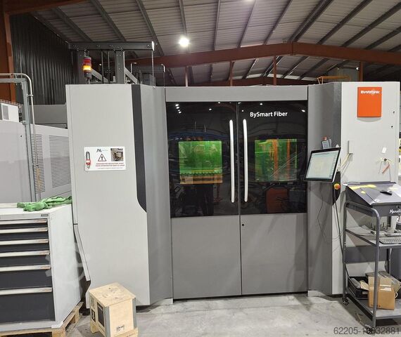 2021 BYSTRONIC BySmart Fibre 3015 Fibre 3KW + ByTrans étendu + ByTower BYSTRONIC BySmart Fiber 3015 Fiber 3KW + ByTrans extended...