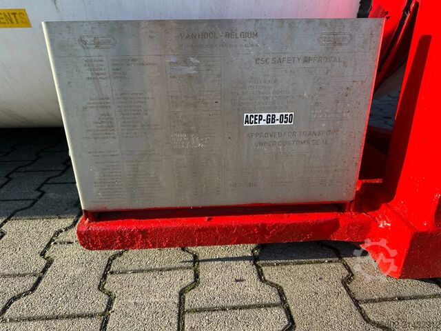 Tank konteyneri Van Hool 20FT SWAP BODY / 30.800L / AMKD / L4BN / UN POR...