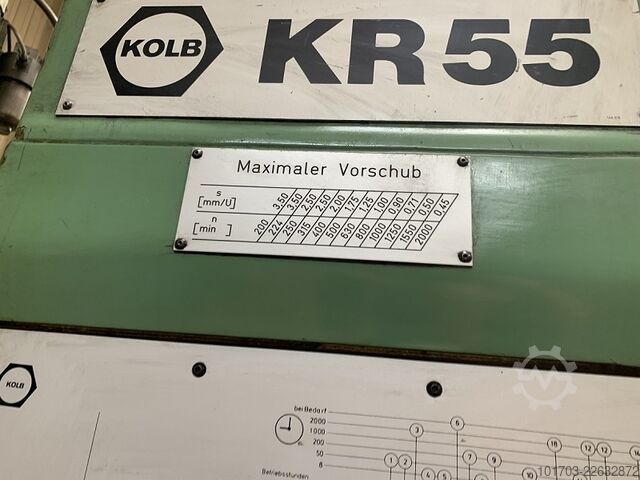 Radiale boormachine KOLB KR 55