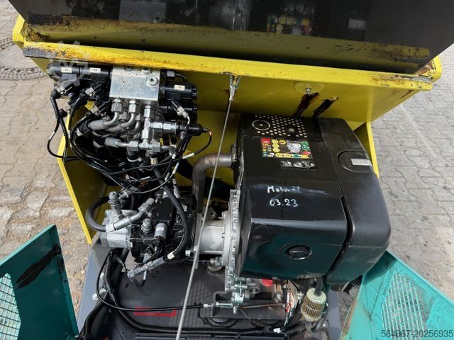 Impianto di miscelazione asfalto AMMANN AFW 150-2 Mini-Asphaltfertiger Gehwegfertiger