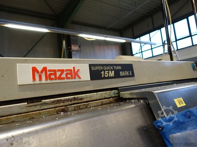 CNC-svarvningscenter MAZAK SUPER QUICK TURN 15M MARKII
