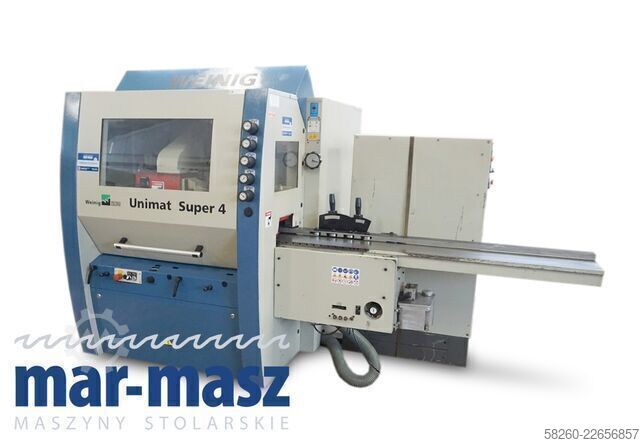 Четиристранно ренде WEINIG UNIMAT SUPER 4 do produkcji lameli