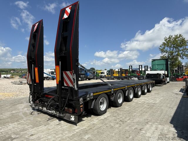 Zemas gultas puspiekabe būvtehnikas pārvadāšanai FAYMONVILLE FAYMONVILLE STZ-6WAU – 6 AXLES – 92.2GVW