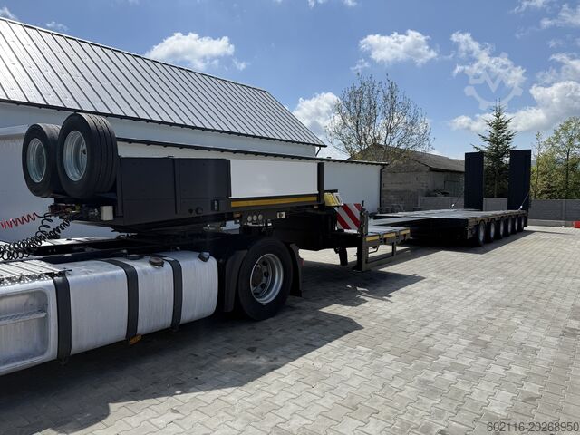 Zemas gultas puspiekabe būvtehnikas pārvadāšanai FAYMONVILLE FAYMONVILLE STZ-6WAU – 6 AXLES – 92.2GVW