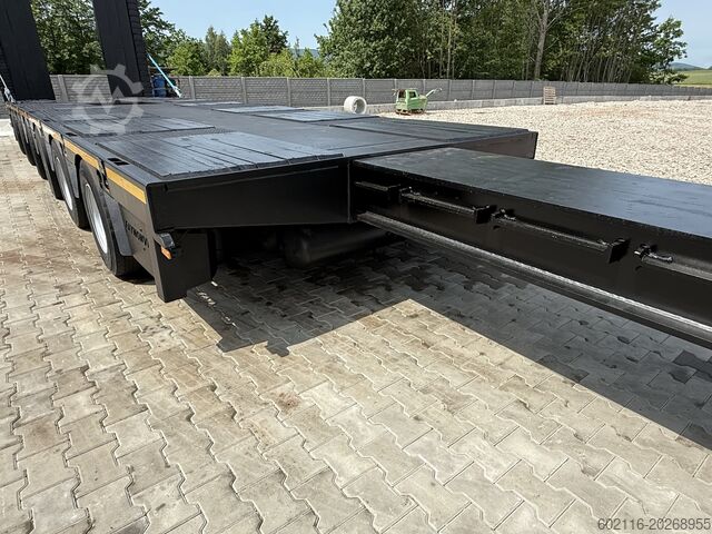 Zemas gultas puspiekabe būvtehnikas pārvadāšanai FAYMONVILLE FAYMONVILLE STZ-6WAU – 6 AXLES – 92.2GVW