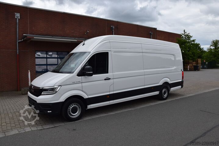 High top van MAN TGE  Kasten 3.140 extralang Superhochdach LED
