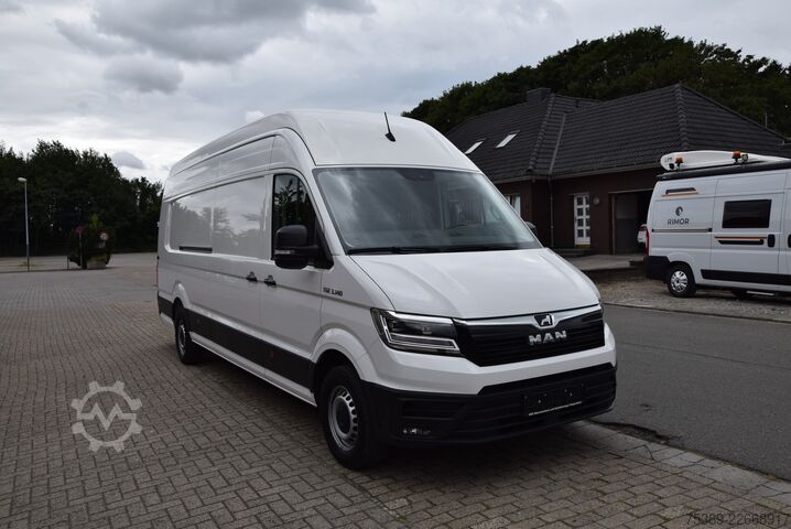 High top van MAN TGE  Kasten 3.140 extralang Superhochdach LED