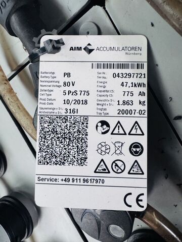 Empilhador eléctrico de 4 rodas Toyota 8FBMT25-10414