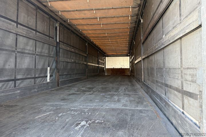 Atvērta puspiekabe ar tentu Schmitz Cargobull S24/27 Plane / Swiss-Vehicle