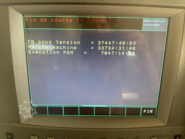 4-assig bewerkingscentrum DECKEL MAHO tnc 430 DMU 80T 4axes