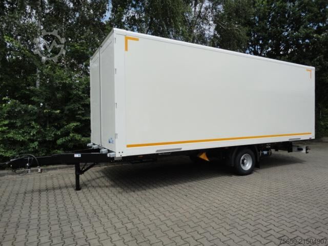 Koteloperävaunu Möslein EK 1- D 7,3  1 Achs Kofferanhänger Durchladen, Neufahrzeug