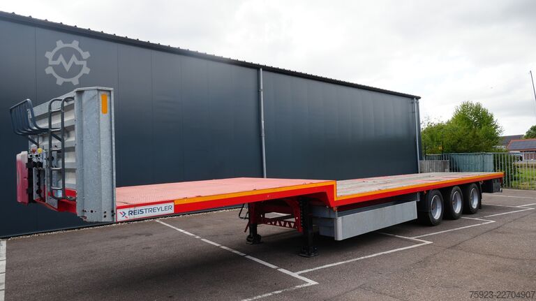 半低装载机 Reistreyler 3 axle semi low loader