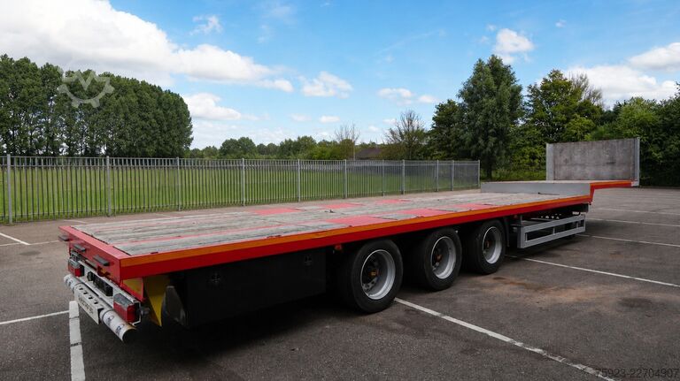 半低装载机 Reistreyler 3 axle semi low loader