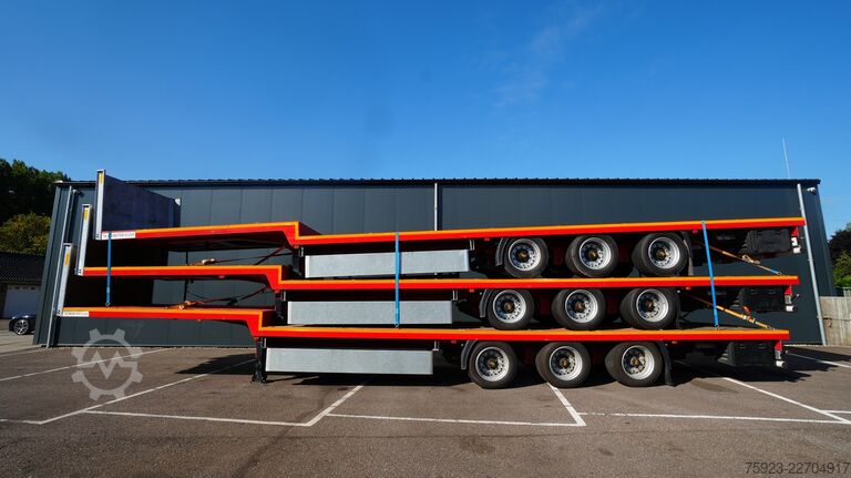 半低装载机 Reistreyler 3 axle semi low loader