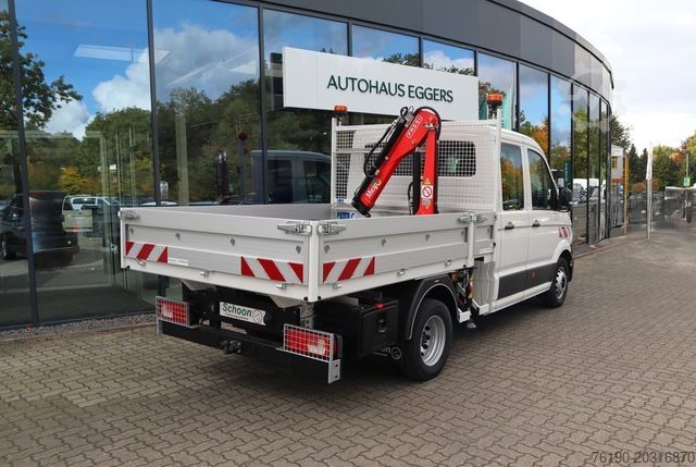 وانت پیکاپ VOLKSWAGEN Crafter 50 Doka Tiefpritsche +Kran (Fa. Schoon)