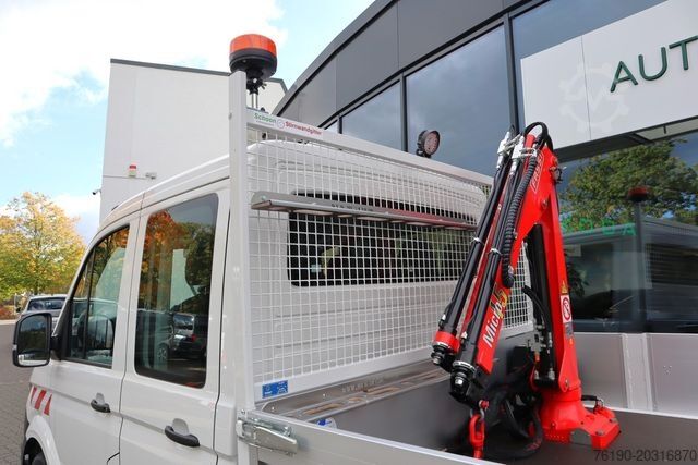 وانت پیکاپ VOLKSWAGEN Crafter 50 Doka Tiefpritsche +Kran (Fa. Schoon)