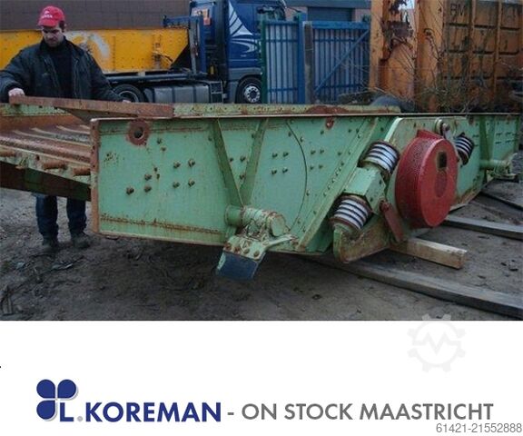 Screening machine IBAG 15/55-1 Test Screening machine IBAG 15/55-1