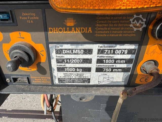 Valiză DAF LF 45.160 / Euro 5 / Tail Lift / NL Truck