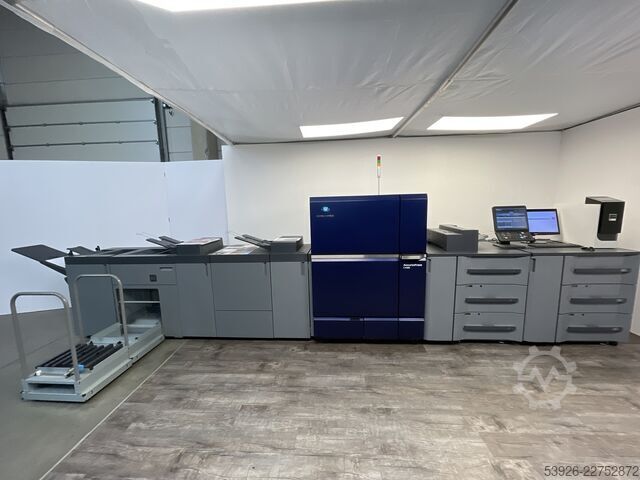 Mesin cetak digital Konica Minolta AccurioPress C14000 incl. Paperdeck, Finisher and Fiery