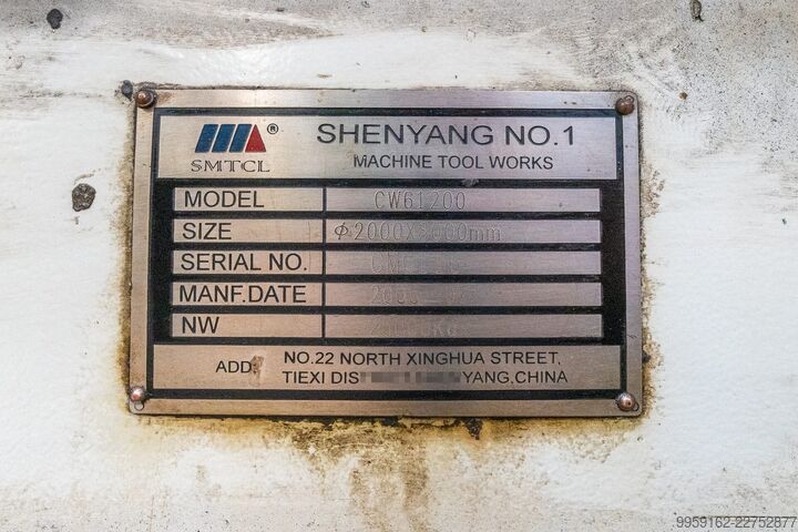 Máy tiện trung tâm vạn năng SMTCL CW61200